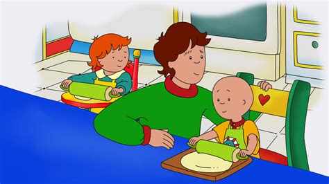 The tree in the garden falls down during a storm and the family reminisces about all their memories with the tree. . Caillou season 5